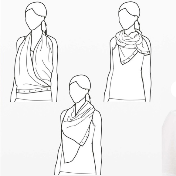 Lululemon Vinyasa Scarf Mini Check Pique - Picture 7 of 7